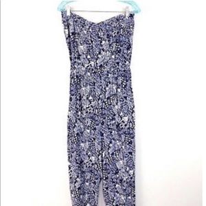 EUC Lilly Pulitzer for Target Navy/White Romper